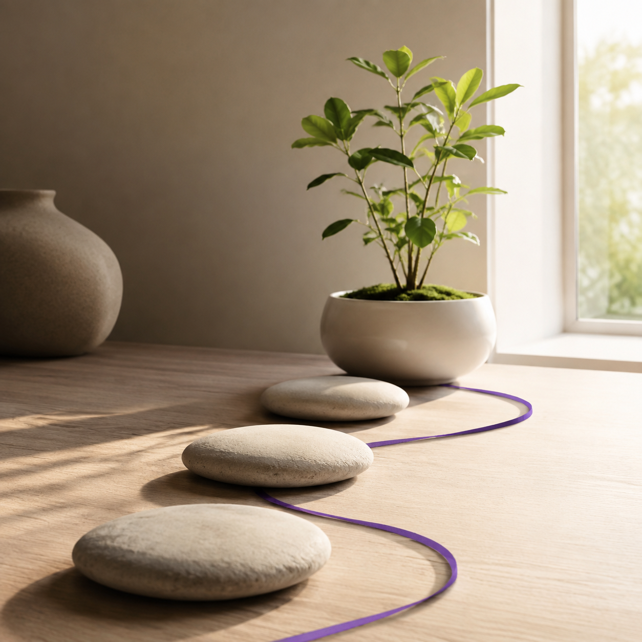 A calm and supportive setting