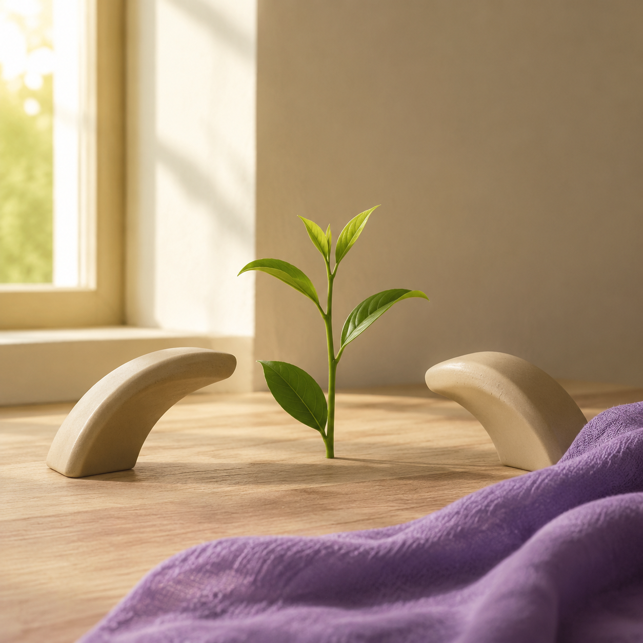 A calm setting for emotional healing support